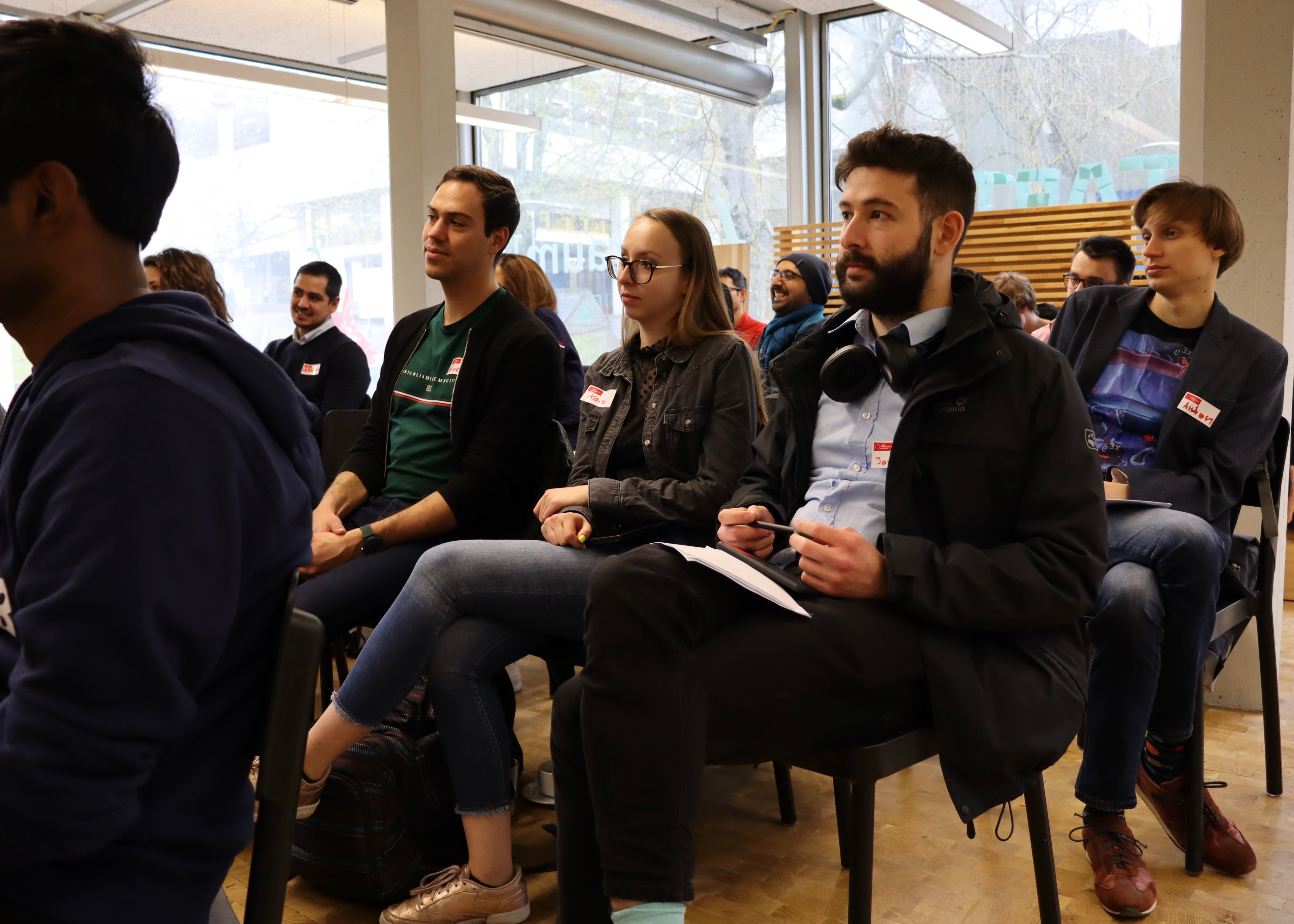Teilnehmende des Workshops